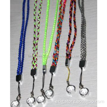 2013 latest electronic cigarette colorful ego lanyard